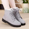 Fur plush women winter boots