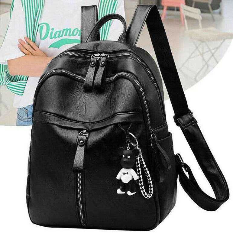 PU Leather small Backpacks Shoulder Bag