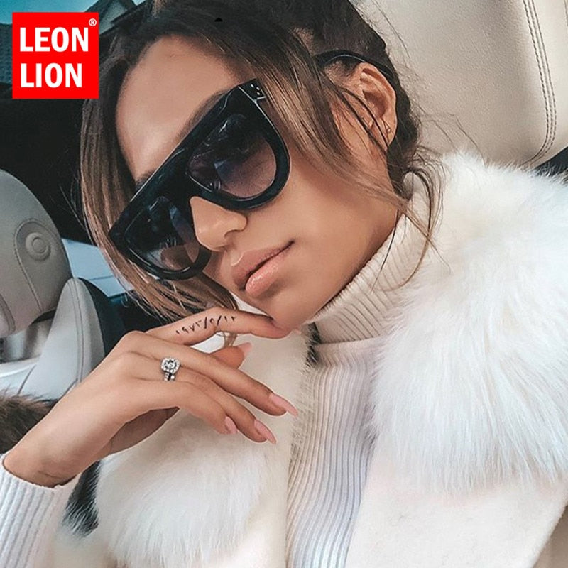 Retro Vintage Women Big Sunglasses