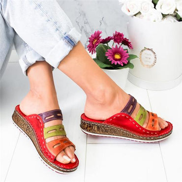 Rome Retro Casual Slip On Slides