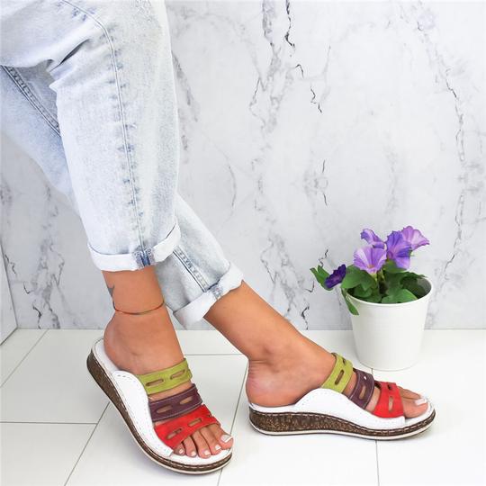 Rome Retro Casual Slip On Slides