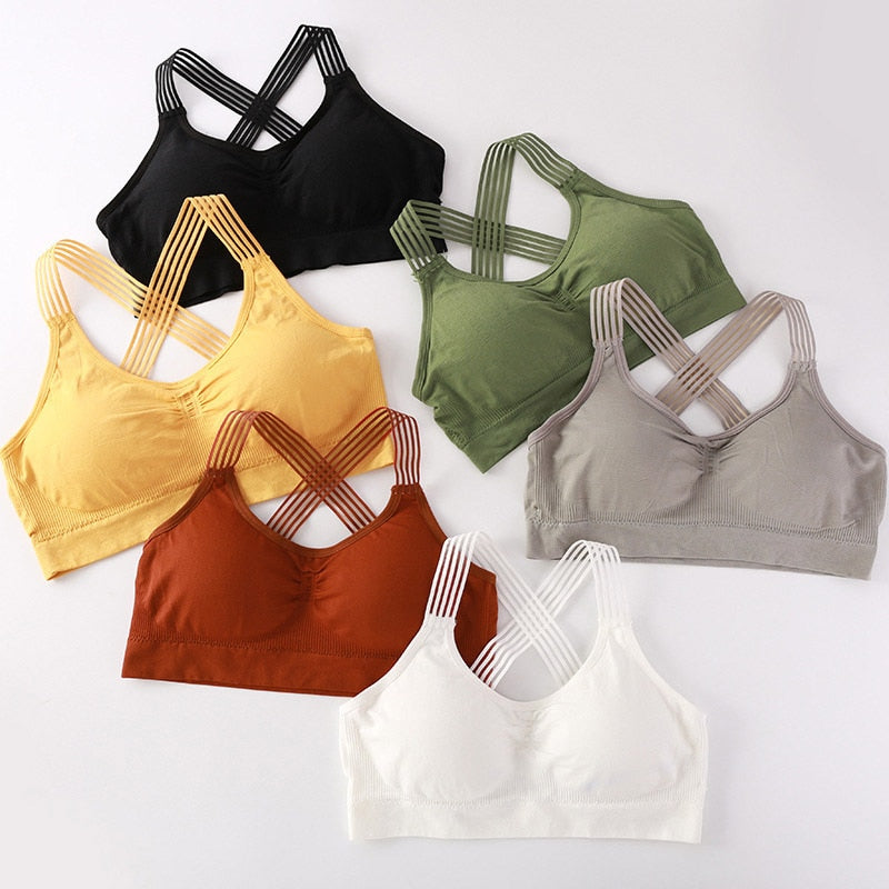 Women Yoga Sport Bra Women Shockproof