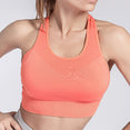 Bra Sexy Mesh Sports Top Push Up