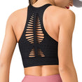 Bra Sexy Mesh Sports Top Push Up