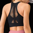 Bra Sexy Mesh Sports Top Push Up