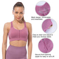 Bra Sexy Mesh Sports Top Push Up