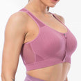 Bra Sexy Mesh Sports Top Push Up