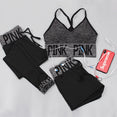 Yoga Set Women Sport Suit Letter Sportswear