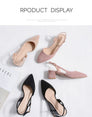 Square High Heels Female Shoes