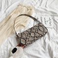 luxury Crossbody Snake Print Bag