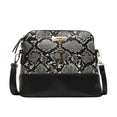 luxury Crossbody Snake Print Bag