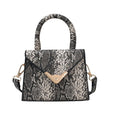 luxury Crossbody Snake Print Bag