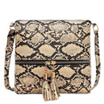 luxury Crossbody Snake Print Bag