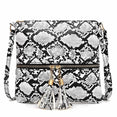 luxury Crossbody Snake Print Bag