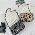 luxury Crossbody Snake Print Bag