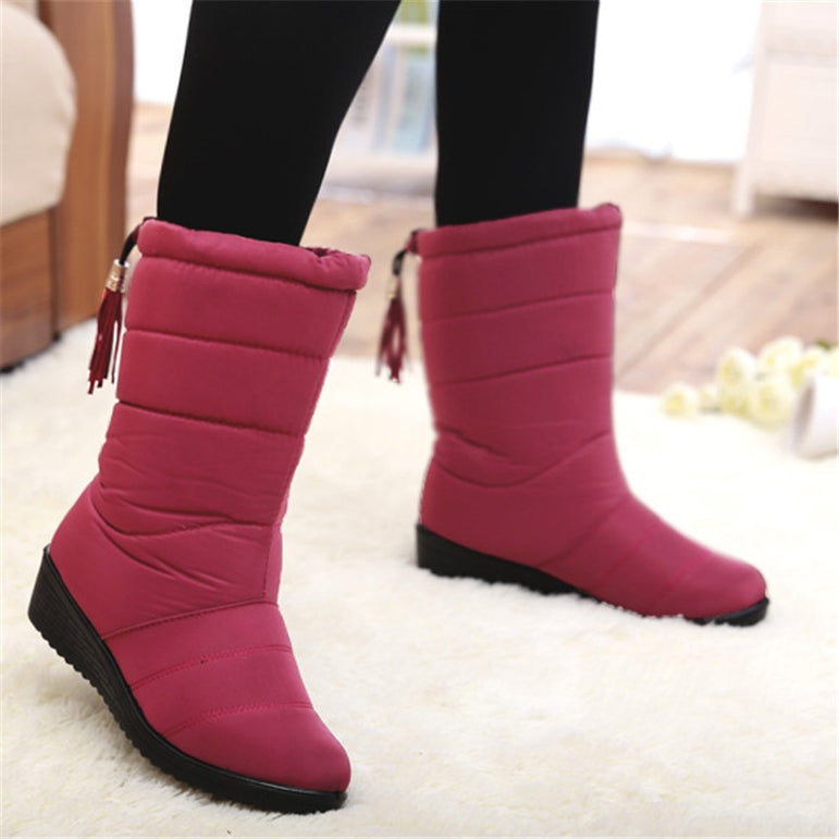 Waterproof Warm Ankle Snow Boots