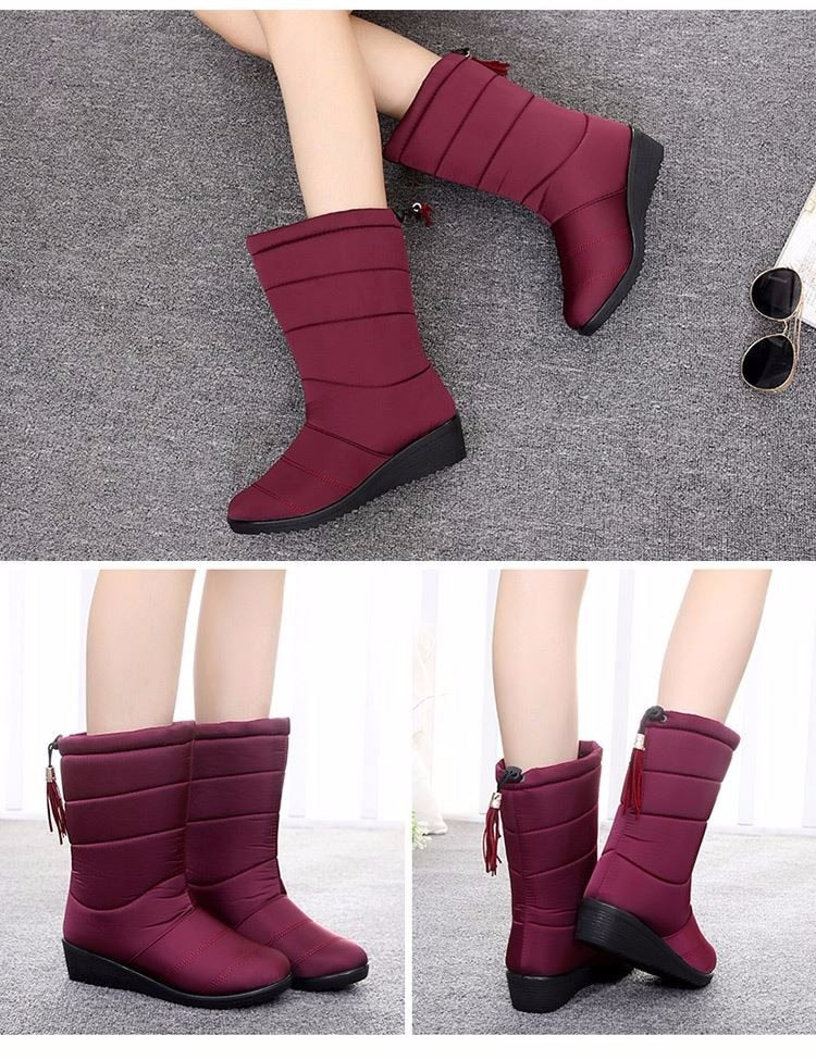 Waterproof Warm Ankle Snow Boots