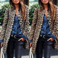 Leopard Print Thin Coat Ladies Fashion