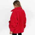 Fur Autumn winter jacket female coat