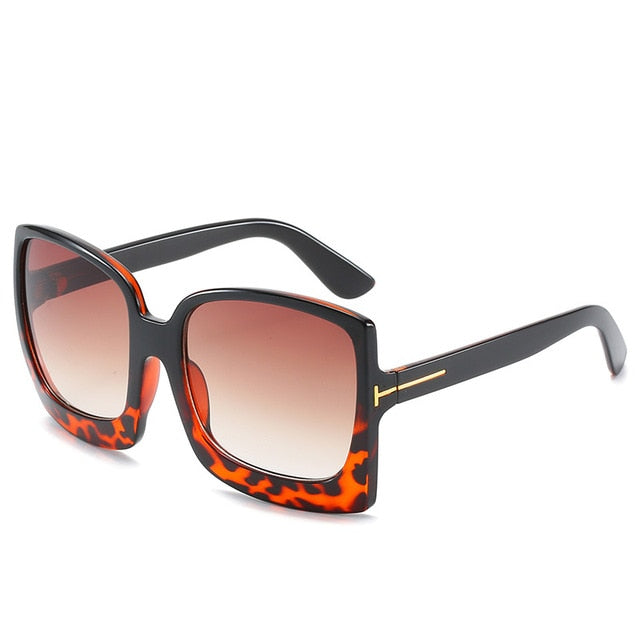 Oversized Plastic Female Sunglasses