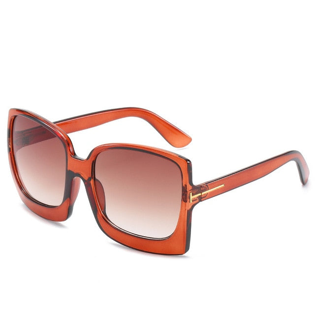 Oversized Plastic Female Sunglasses