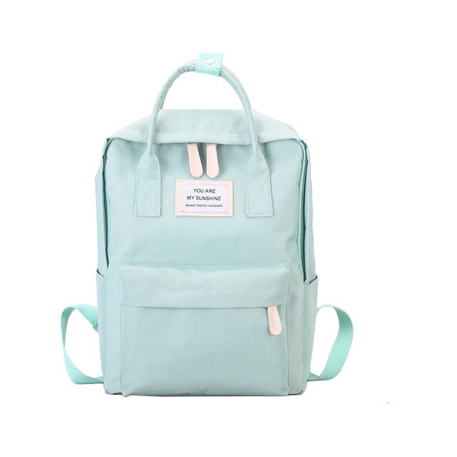 Women Canvas Backpacks Candy Color