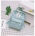 Women Canvas Backpacks Candy Color