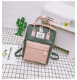 Women Canvas Backpacks Candy Color