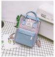 Women Canvas Backpacks Candy Color