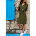 Party Shirt Women Solid Spring Dress