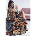 Women Retro Dresses Bohemian Floral