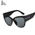 Luxury Designer Black Cat Eye oversized Sunglasses