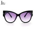 Luxury Designer Black Cat Eye oversized Sunglasses