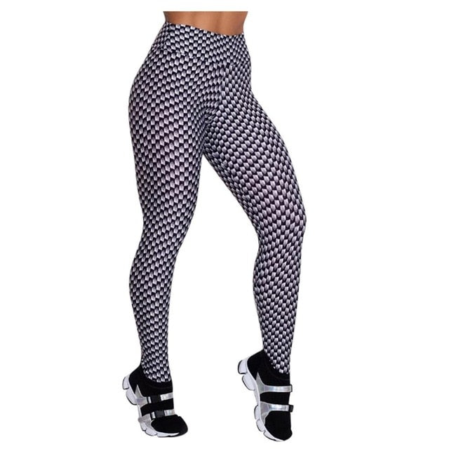 Shark Gym Leggings fitness color print