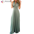 Elegant Gradient Casual Women Maxi Dress