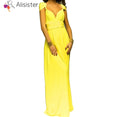 Elegant Gradient Casual Women Maxi Dress