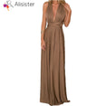 Elegant Gradient Casual Women Maxi Dress