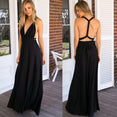 Elegant Gradient Casual Women Maxi Dress