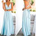 Elegant Gradient Casual Women Maxi Dress