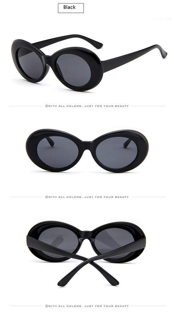 Goggle Kurt Cobain oval sunglasses