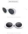 Goggle Kurt Cobain oval sunglasses