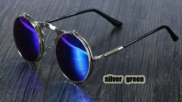 Round Metal Women Style Retro Glasses