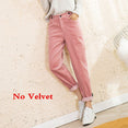 Autumn Winter High Waist Corduroy Harem Pants