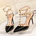 Rivet High Heels Luxury Designer Shoes