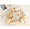 Rivet High Heels Luxury Designer Shoes