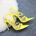 Thin Heels Ankle Strap Pumps Shoes