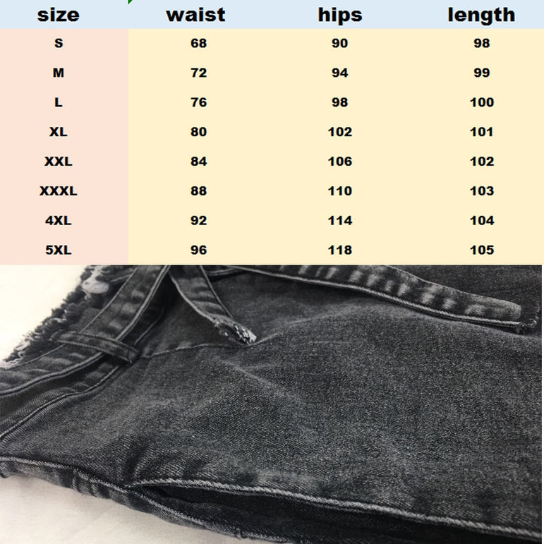 High Waist Jeans For Women Slim Stretch