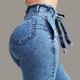 High Waist Jeans For Women Slim Stretch