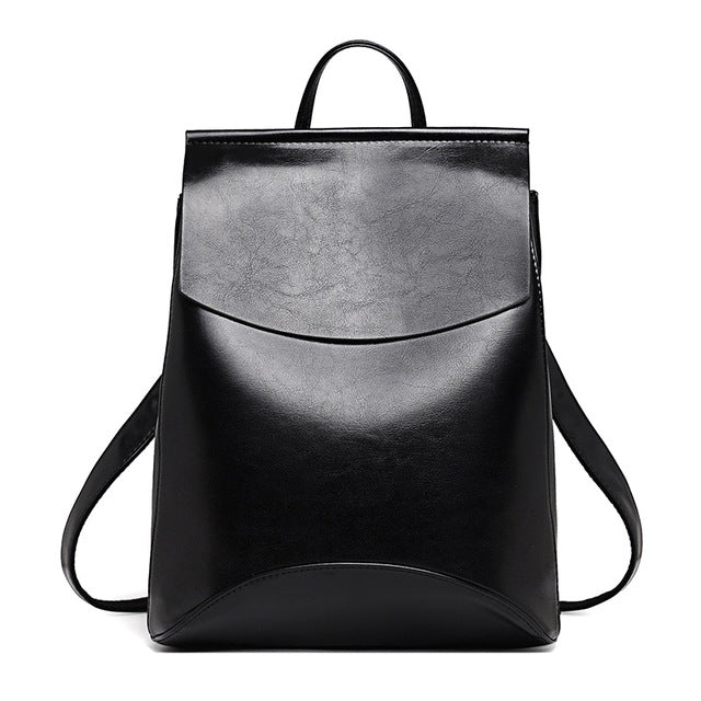 Fashion Women Backpack High Quality Leather