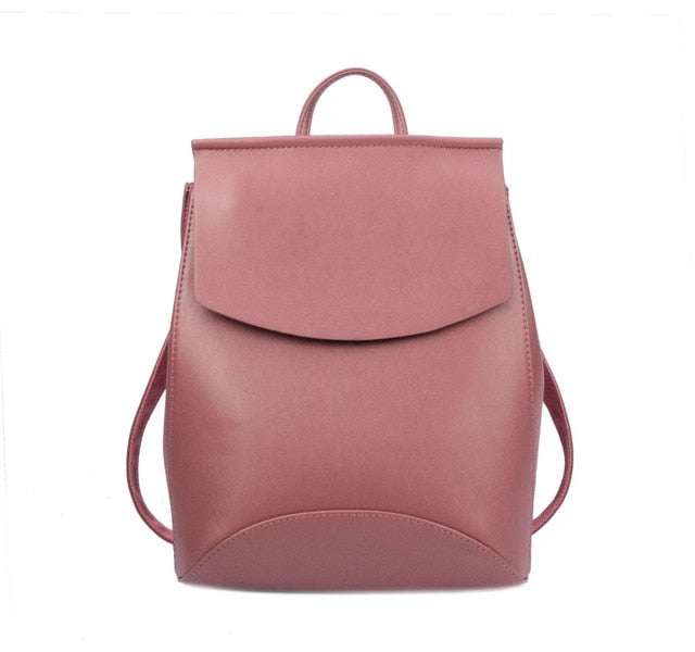 Fashion Women Backpack High Quality Leather